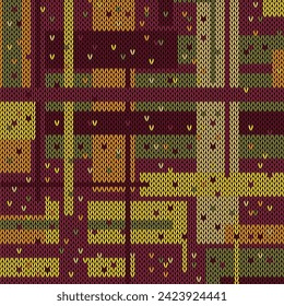 Knitted background pattern wallpaper knitting decorative