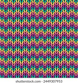 Knitted background pattern wallpaper knitting decorative