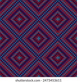 Knitted background pattern wallpaper knitting decorative print handmade textile knitting handiwork 