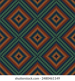 Knitted background pattern wallpaper knitting decorative print handmade textile knitting handiwork 