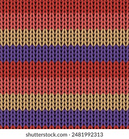 Knitted background pattern wallpaper knitting decorative print handmade textile knitting handiwork 