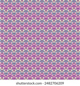 Knitted background pattern wallpaper knitting decorative print handmade textile knitting handiwork 