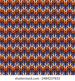 Knitted background pattern wallpaper knitting decorative print handmade textile knitting handiwork 