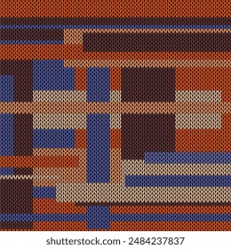 Knitted background pattern wallpaper knitting decorative print handmade textile knitting handiwork 