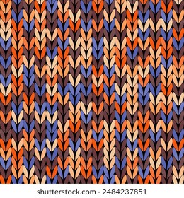 Knitted background pattern wallpaper knitting decorative print handmade textile knitting handiwork 