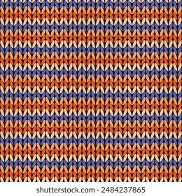 Knitted background pattern wallpaper knitting decorative print handmade textile knitting handiwork 