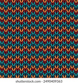 Knitted background pattern wallpaper knitting decorative print handmade textile knitting handiwork 