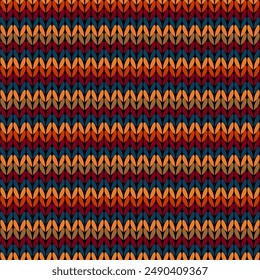 Knitted background pattern wallpaper knitting decorative print handmade textile knitting handiwork 