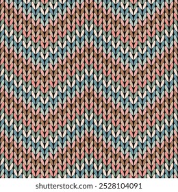 Knitted background pattern wallpaper knitting decorative print handmade textile knitting handiwork