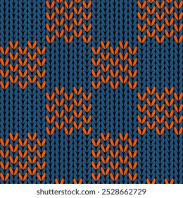 Knitted background pattern wallpaper knitting decorative print handmade textile knitting handiwork