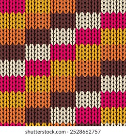 Knitted background pattern wallpaper knitting decorative print handmade textile knitting handiwork