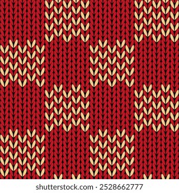 Knitted background pattern wallpaper knitting decorative print handmade textile knitting handiwork