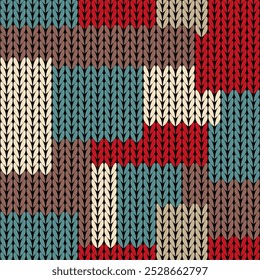 Knitted background pattern wallpaper knitting decorative print handmade textile knitting handiwork