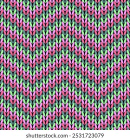 Knitted background pattern wallpaper knitting decorative print handmade textile knitting handiwork