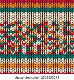 Knitted background pattern wallpaper knitting decorative print handmade textile knitting handiwork