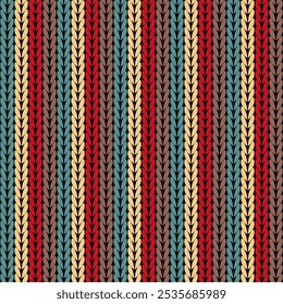Knitted background pattern wallpaper knitting decorative print handmade textile knitting handiwork