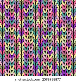 Knitted background pattern wallpaper knitting decorative print handmade textile knitting handiwork