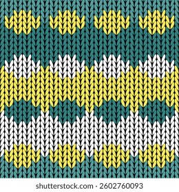 Knitted background pattern wallpaper knitting decorative print handmade textile knitting handiwork