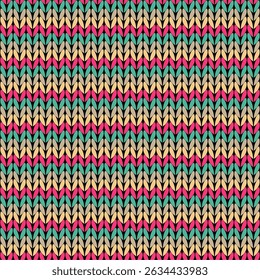 Knitted background pattern wallpaper knitting decorative print handmade textile knitting handiwork