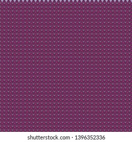 Knitted background in purple design. 