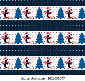 Patrón de Navidad de punto y Año Nuevo. Diseño de suéter de punto de lana. Papel tapizado de papel de impresión textil. Eps 10