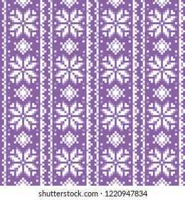 Knitted christmas seamless pattern, holiday winter ornament, knit 
background