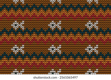 Knitted craft seamless pattern fabric textile 
