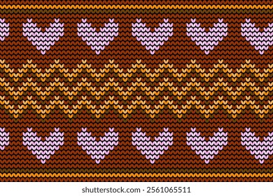 Knitted craft seamless pattern fabric textile 