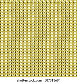 knitted cute background - vector illustration