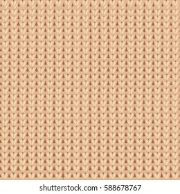 knitted cute background - vector illustration
