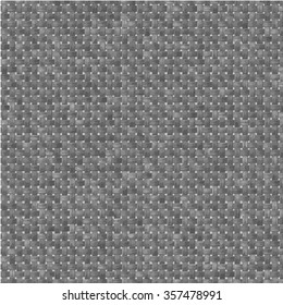 Knitted fabric texture. Brown textured grid background.