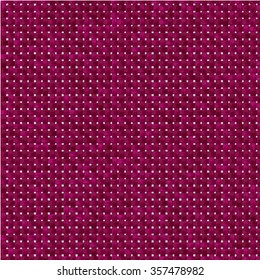 Knitted fabric texture. Violet textured grid background.
