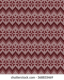 knitted  flower pattern vector