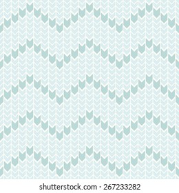 Knitted geometric seamless background with color lines.