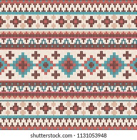 Knitted Indian rug paisley ornament seamless pattern. Ethnic Mandala towel, yoga mat. Vector Henna tattoo style for textile, greeting business card background, coloring book, phone case print