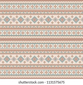 Knitted Indian rug paisley ornament seamless pattern. Ethnic Mandala towel, yoga mat. Vector Henna tattoo style for textile, greeting business card background, coloring book, phone case print