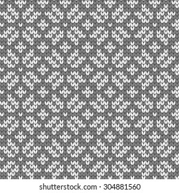 knitted Norwegian seamless pattern