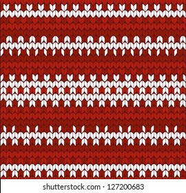 Knitted ornament background