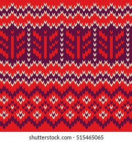 Knitted pattern