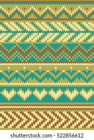 Knitted pattern