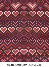 Knitted pattern