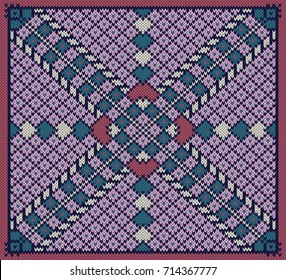 Knitted pattern