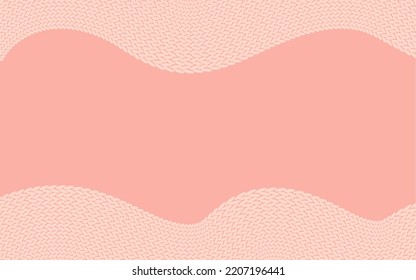 Knitted pattern on the edges. Backdrop for a publication about needlework