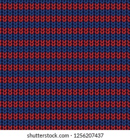 knitted pattern. Seamless Vector pattern. knitted graphic design.
