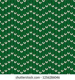 knitted pattern. Seamless Vector pattern. knitted graphic design.