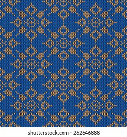 Knitted Pattern Texture design. Abstract Background.