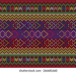 Knitted Pattern Texture design. Abstract Background.