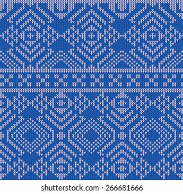 Knitted Pattern Texture design. Abstract Background.
