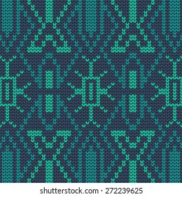 Knitted Pattern Texture design. Abstract Background.