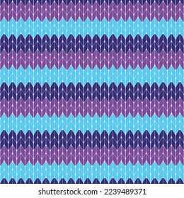 Knitted Pattern, violet tone retro colorful outfit seamless pattern, fabric, nordic fabric, fabric pattern 